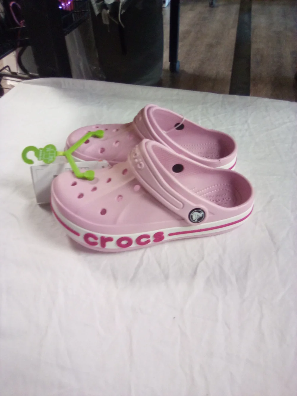 CROCS Kids Classic Clog in Light Pink